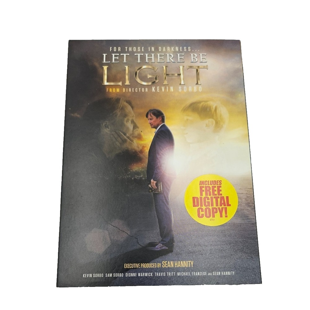 LET THERE BE LIGHT (2017) DVD Kevin Sorbo - Faith Based Drama NEW